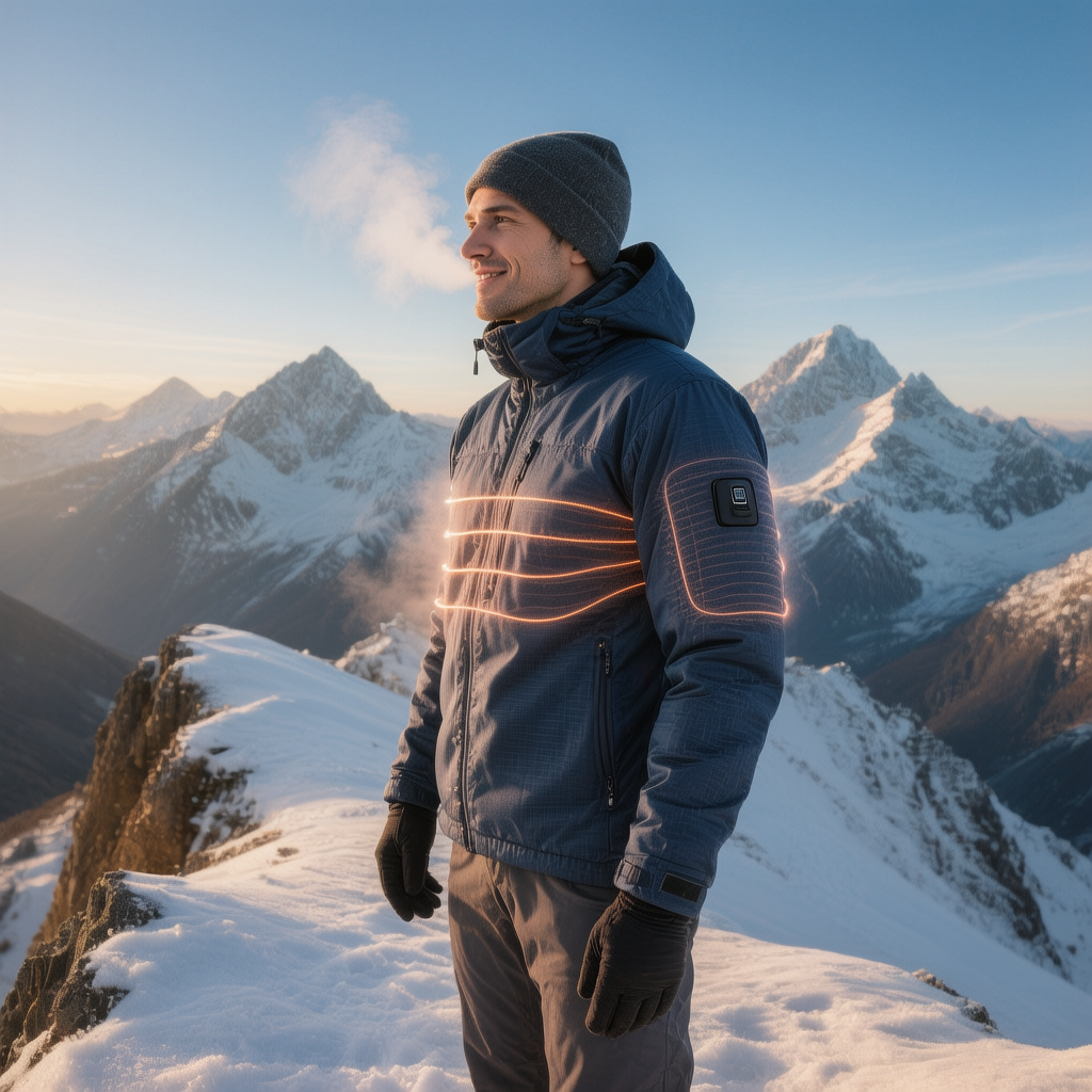 Vêtements chauffants et isolation thermique